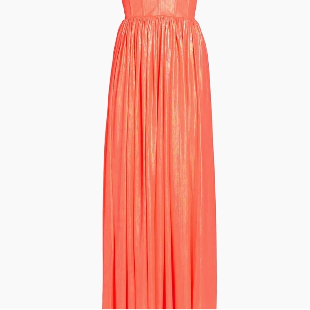 Bronx and Banco Coral Strapless Evening Dress